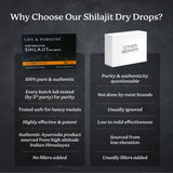 Pure Himalayan Shilajit Dry Drops 90 Counts