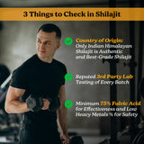 Pure Himalayan Shilajit Dry Drops 90 Counts