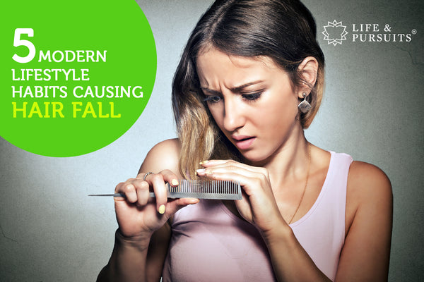 5 modern lifestyle causes of hair fall