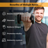 Pure Himalayan Shilajit Resin, 60 gm